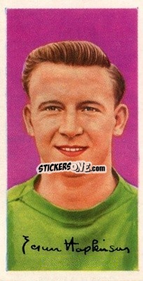 Sticker Eddie Hopkinson - Famous Footballers (A8) 1960
 - Barratt & Co.
