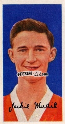 Cromo Jackie Mudie - Famous Footballers (A8) 1960
 - Barratt & Co.
