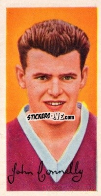 Sticker John Connelly - Famous Footballers (A8) 1960
 n. 46 - Barratt & Co.
