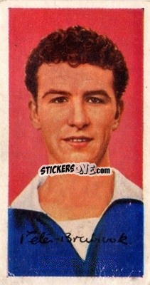Figurina Peter Brabrook - Famous Footballers (A8) 1960
 n. 21 - Barratt & Co.
