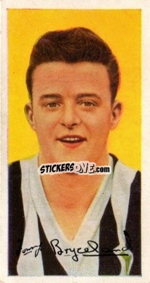Sticker Tommy Bryceland - Famous Footballers (A8) 1960
 n. 3 - Barratt & Co.
