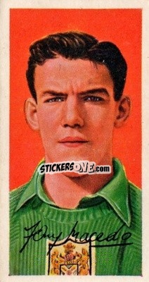 Figurina Tony Macedo - Famous Footballers (A8) 1960
 - Barratt & Co.
