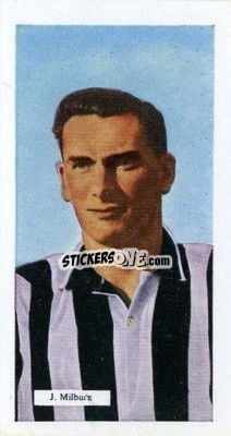 Sticker Jackie Milburn - Footballers 1959-1960
 n. 4 - NSS Famous
