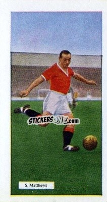 Sticker Stanley Matthews - Footballers 1959-1960
 n. 19 - NSS Famous
