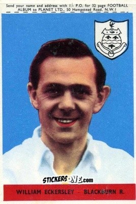 Sticker Bill Eckersley - Footballers 1958-1959
 n. 27a - A&BC