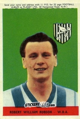 Sticker Bobby Robson - Footballers 1958-1959
 n. 7a - A&BC