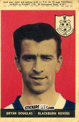 Figurina Bryan Douglas - Footballers 1958-1959
 n. 73 - A&BC