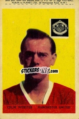Cromo Colin Webster - Footballers 1958-1959
 - A&BC