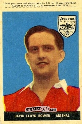 Sticker Dave Bowen - Footballers 1958-1959
 n. 56 - A&BC