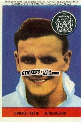 Sticker Don Revie - Footballers 1958-1959
 - A&BC