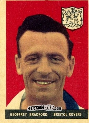 Sticker Geoff Bradford - Footballers 1958-1959
 n. 71 - A&BC