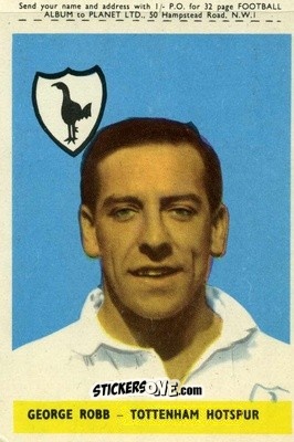 Sticker George Robb - Footballers 1958-1959
 n. 42a - A&BC