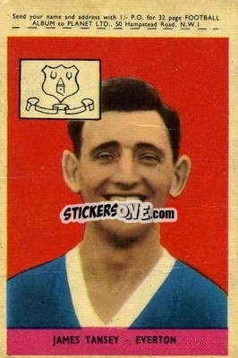 Sticker James Tansley - Footballers 1958-1959
 - A&BC