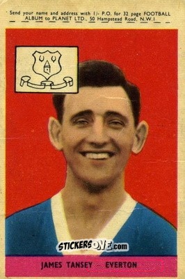 Cromo James Tansley - Footballers 1958-1959
 - A&BC