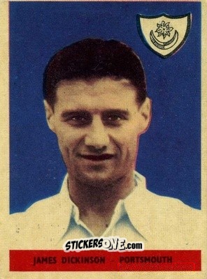 Sticker Jimmy Dickinson - Footballers 1958-1959
 n. 60 - A&BC