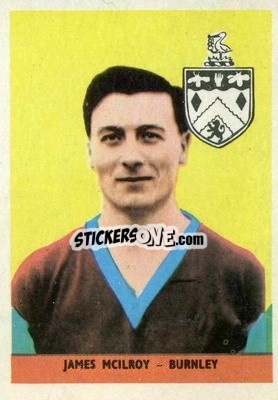 Sticker Jimmy McIlroy - Footballers 1958-1959
 - A&BC
