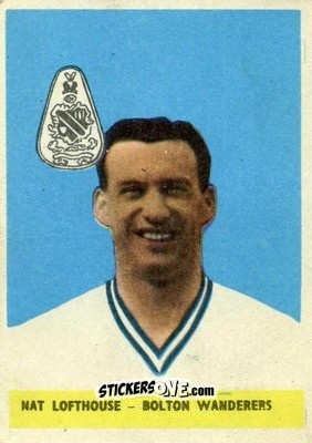 Sticker Nat Lofthouse - Footballers 1958-1959
 n. 46a - A&BC
