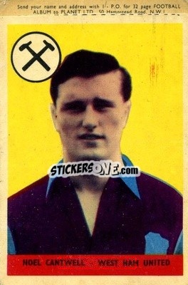 Sticker Noel Cantwell - Footballers 1958-1959
 - A&BC