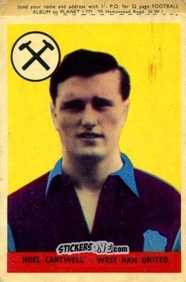 Sticker Noel Cantwell - Footballers 1958-1959
 n. 79 - A&BC