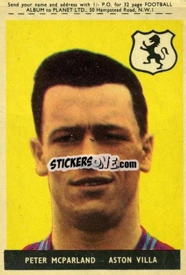 Sticker Peter McParland - Footballers 1958-1959
 - A&BC