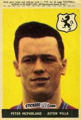 Sticker Peter McParland - Footballers 1958-1959
 - A&BC