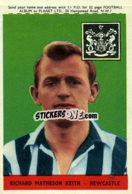 Sticker Richard Keith - Footballers 1958-1959
 - A&BC