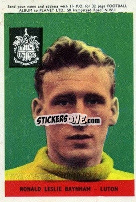 Cromo Ron Baynham - Footballers 1958-1959
 - A&BC
