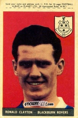 Figurina Ronnie Clayton - Footballers 1958-1959
 n. 75 - A&BC