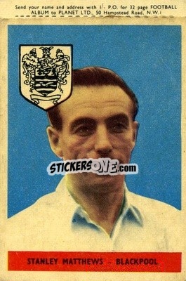Sticker Stanley Matthews