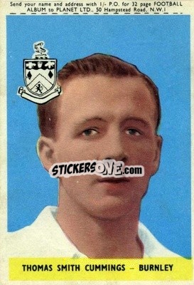 Cromo Tom Cummings - Footballers 1958-1959
 - A&BC