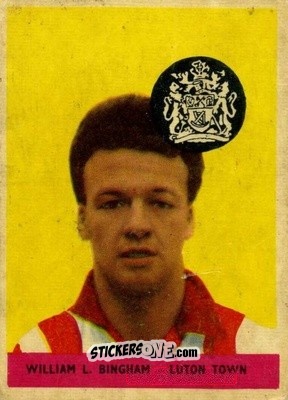 Sticker William Bingham - Footballers 1958-1959
 - A&BC