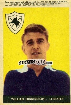 Sticker Willie Cunningham - Footballers 1958-1959
 - A&BC