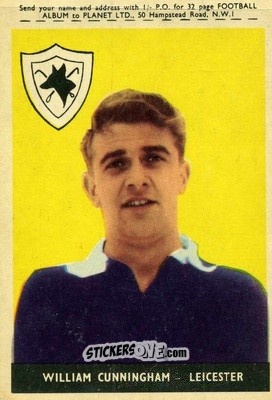 Cromo Willie Cunningham - Footballers 1958-1959
 n. 17b - A&BC