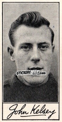 Figurina Jack Kelsey - Famous Footballers (A6) 1958
 n. 4 - Barratt & Co.
