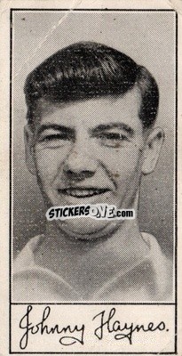Sticker Johnny Haynes - Famous Footballers (A6) 1958
 n. 10 - Barratt & Co.
