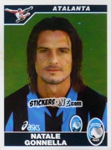 Sticker Natale Gonnella - Calciatori 2004-2005 - Panini