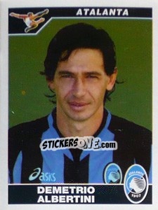 Figurina Demetrio Albertini - Calciatori 2004-2005 - Panini