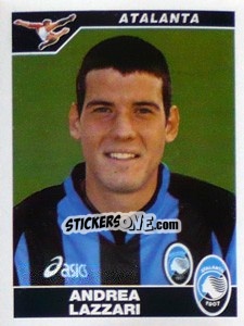 Cromo Andrea Lazzari - Calciatori 2004-2005 - Panini