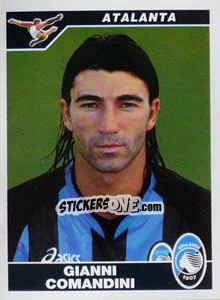 Figurina Gianni Comandini - Calciatori 2004-2005 - Panini