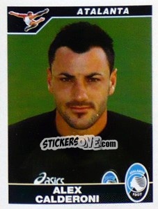 Figurina Alex Calderoni - Calciatori 2004-2005 - Panini