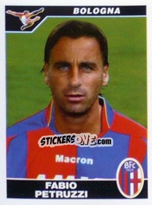Sticker Fabio Petruzzi - Calciatori 2004-2005 - Panini