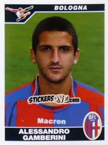 Cromo Alessandro Gamberini - Calciatori 2004-2005 - Panini