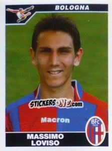 Sticker Massimo Loviso - Calciatori 2004-2005 - Panini