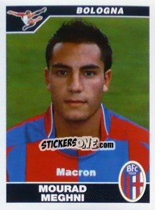 Sticker Mourad Meghni - Calciatori 2004-2005 - Panini