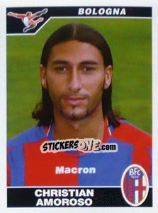 Cromo Christian Amoroso - Calciatori 2004-2005 - Panini