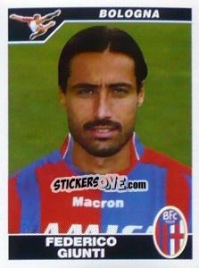 Sticker Federico Giunti - Calciatori 2004-2005 - Panini