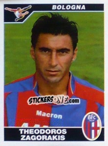 Sticker Theodoros Zagorakis - Calciatori 2004-2005 - Panini