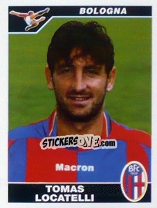 Sticker Tomas Locatelli - Calciatori 2004-2005 - Panini
