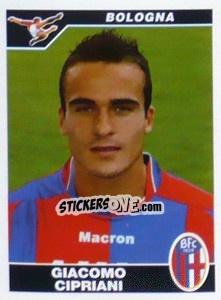 Sticker Giacomo Cipriani - Calciatori 2004-2005 - Panini