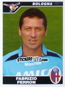 Sticker Fabrizio Ferron - Calciatori 2004-2005 - Panini